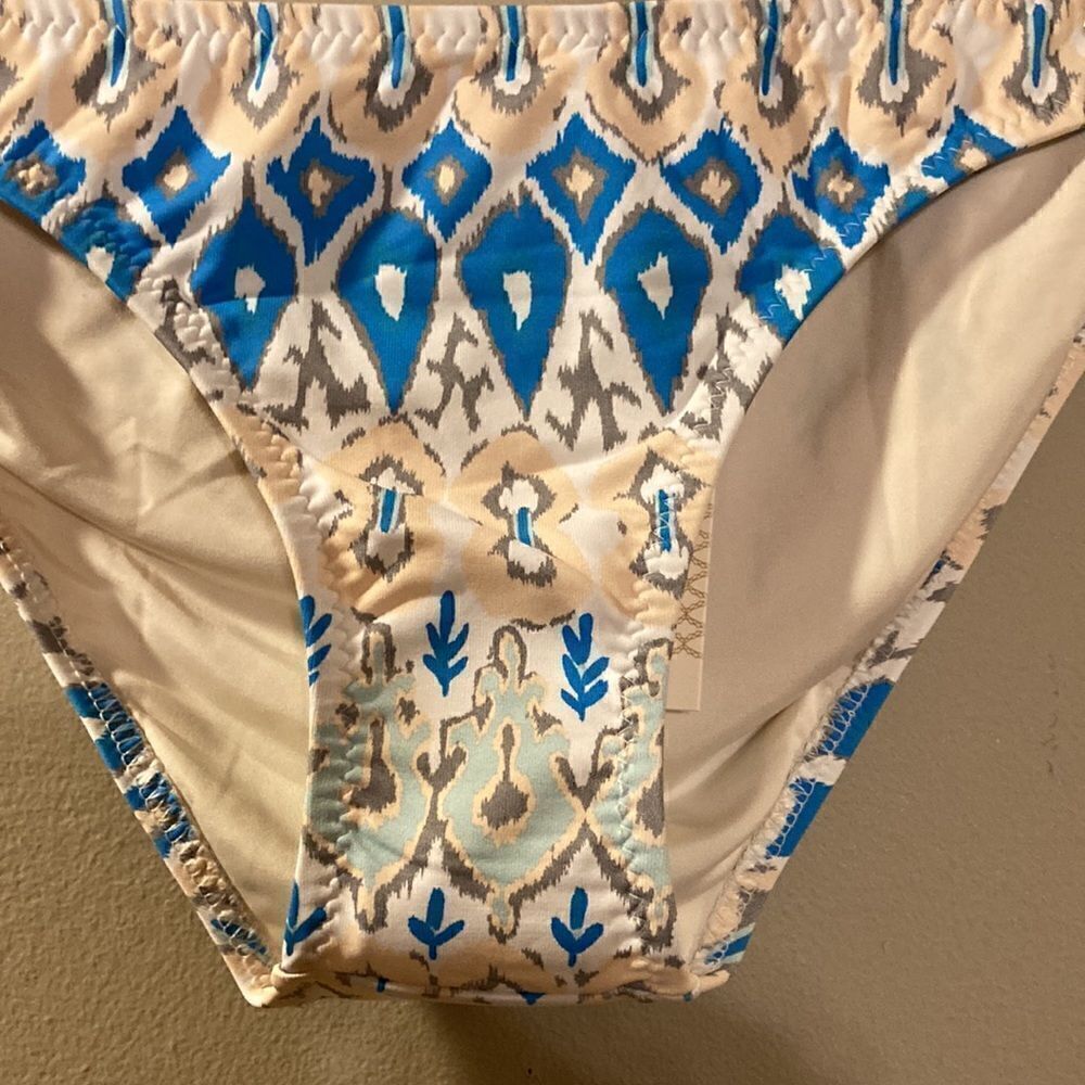 Eberjey Bleached Blues Bikini Bottoms - Picture 3 of 10